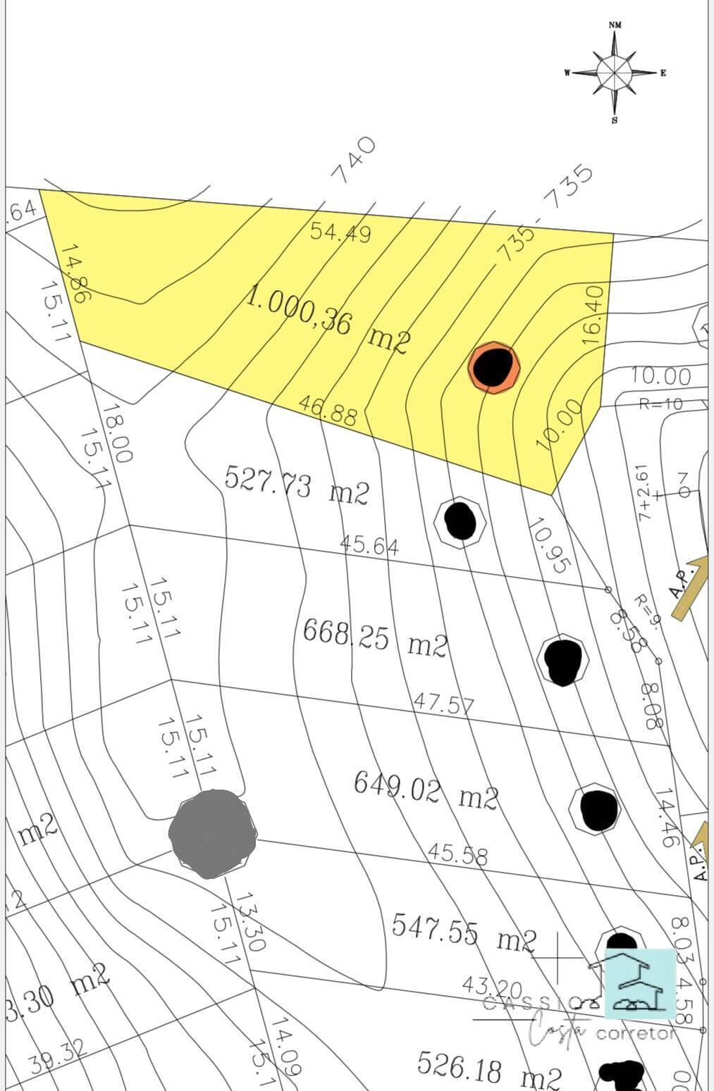 Terreno à venda, 1000m² - Foto 3